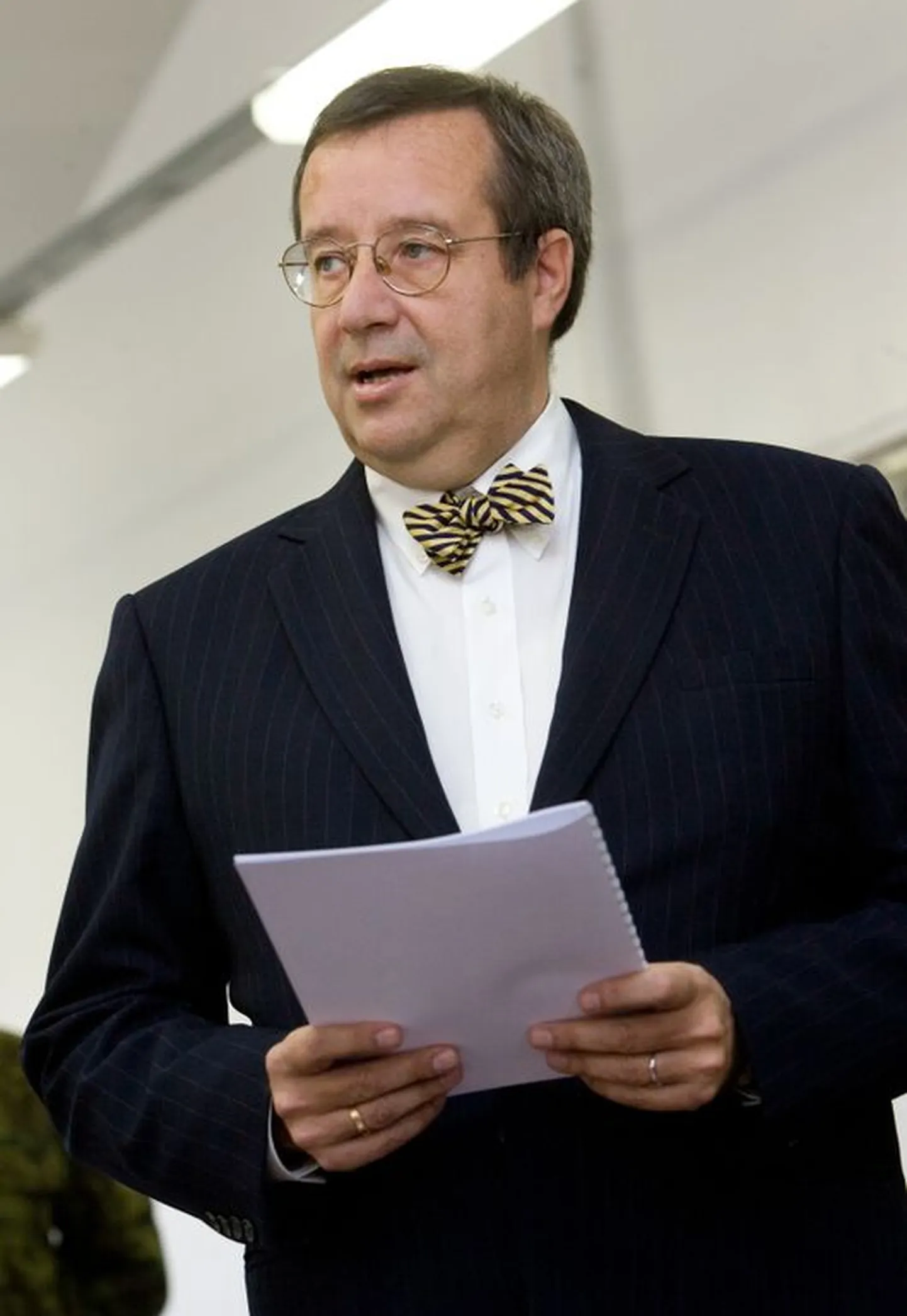 President Toomas Hendrik Ilves.