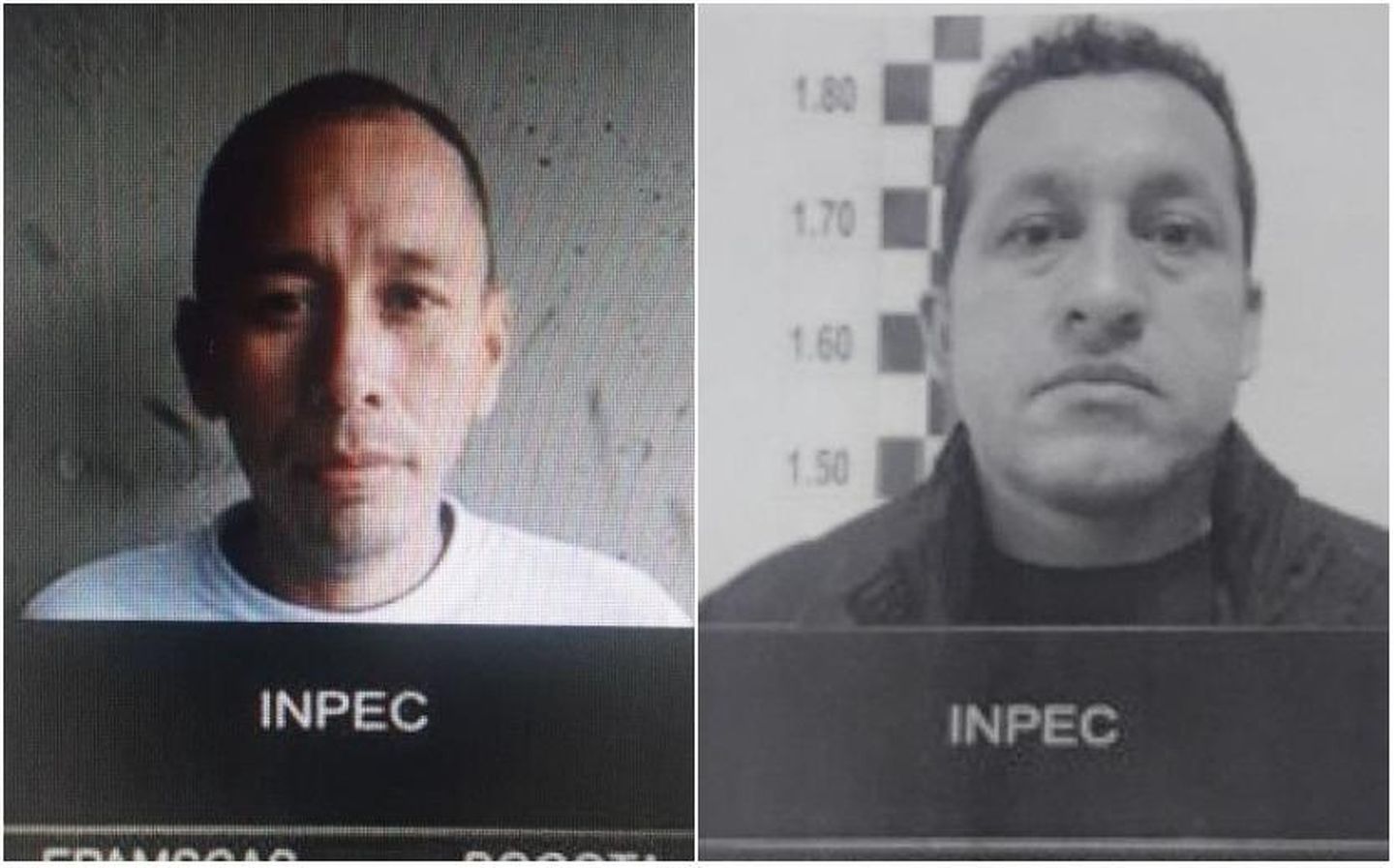Tagaotsitavad Jhon Gutiérrez Rincón ja Olmedo Vargas.