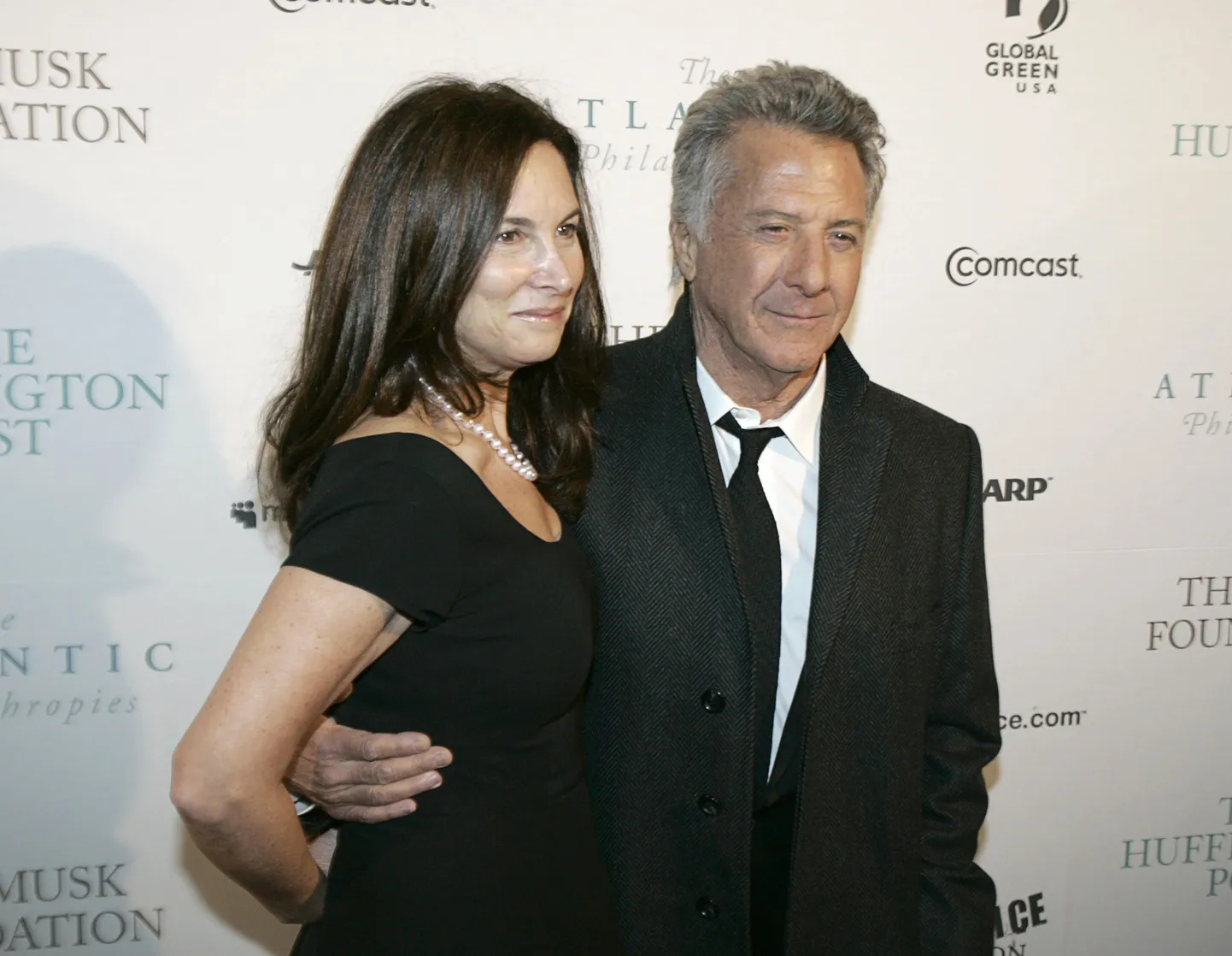 Dustin Hoffman koos abikaasa Lisaga