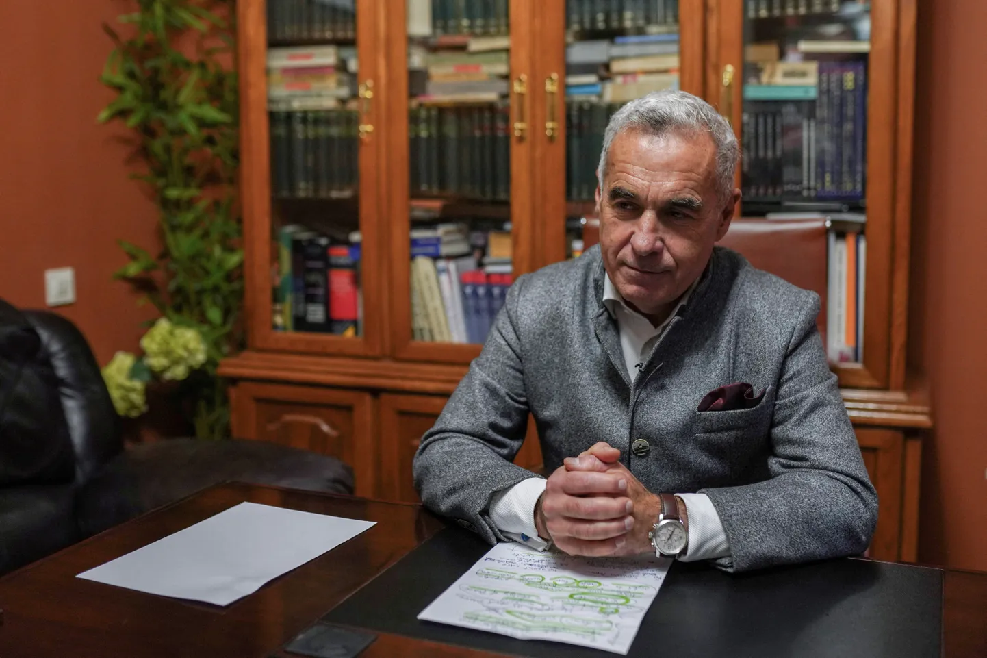 Venemeelne parempopulist Călin Georgescu.