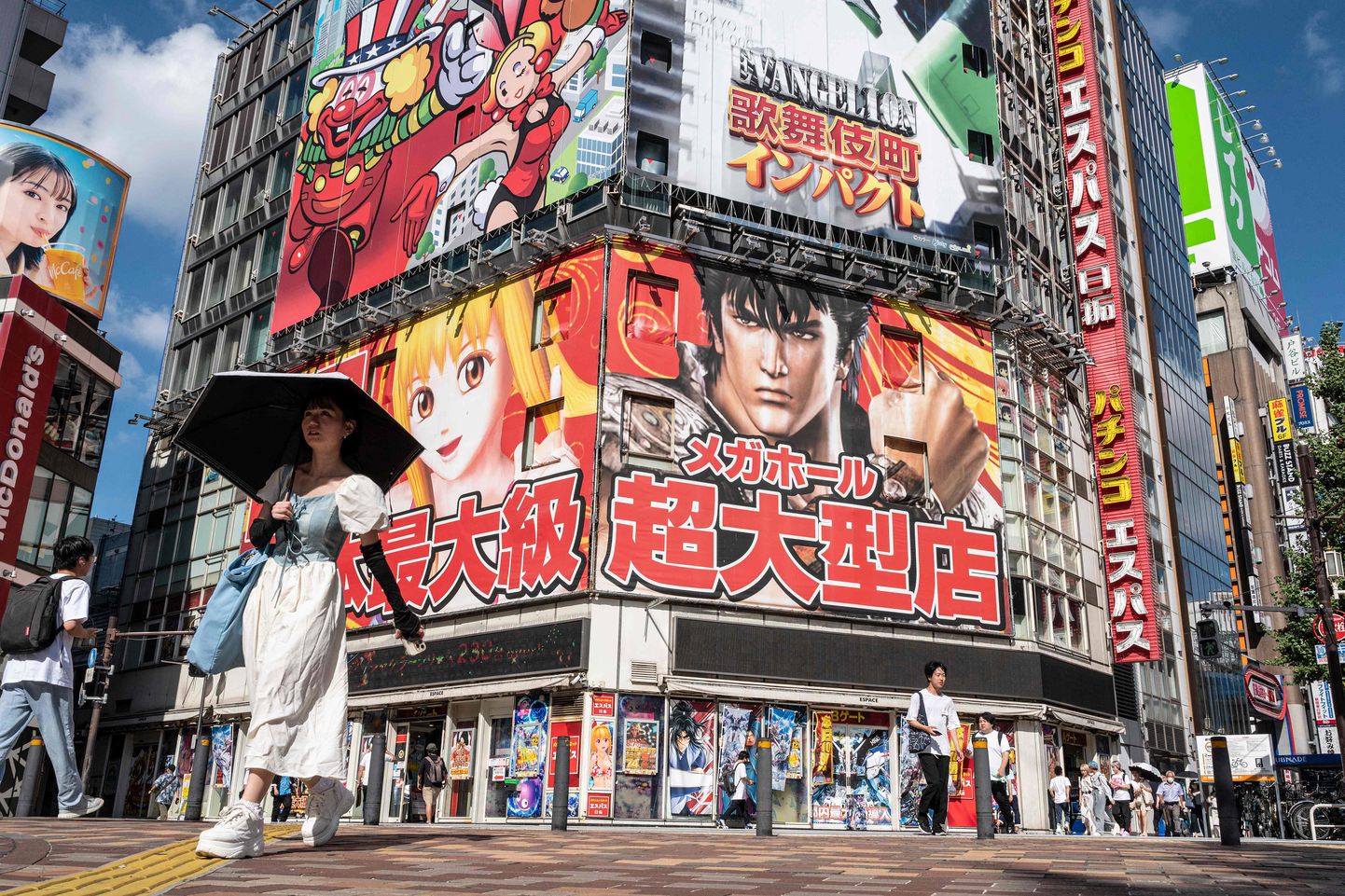 Kohalikud Tokyo tänavatel, 17. augustil 2023. a.