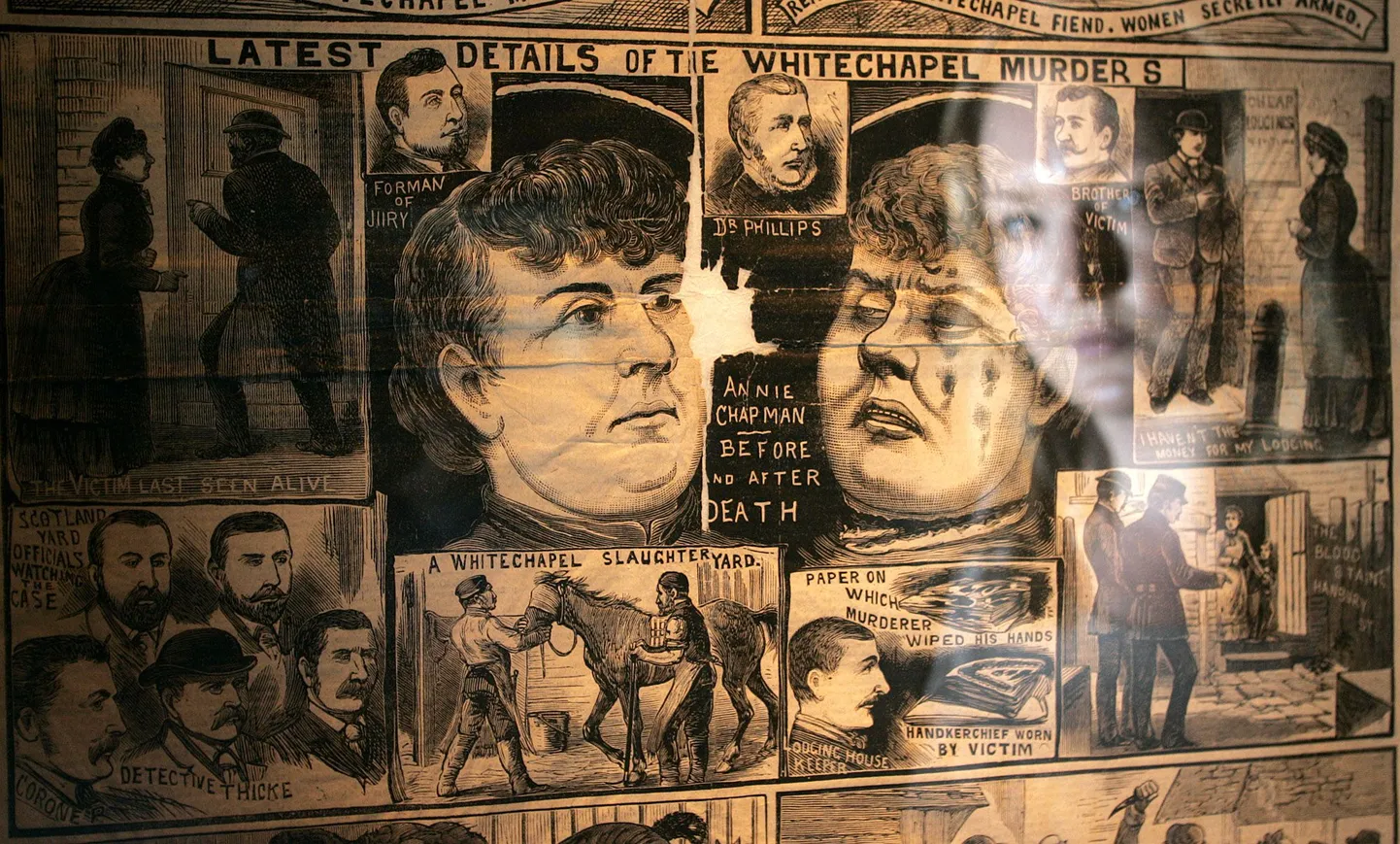 19. sajandi väljaanne The Illustrated Police News, milles käsitletakse Rappija-Jacki teemat