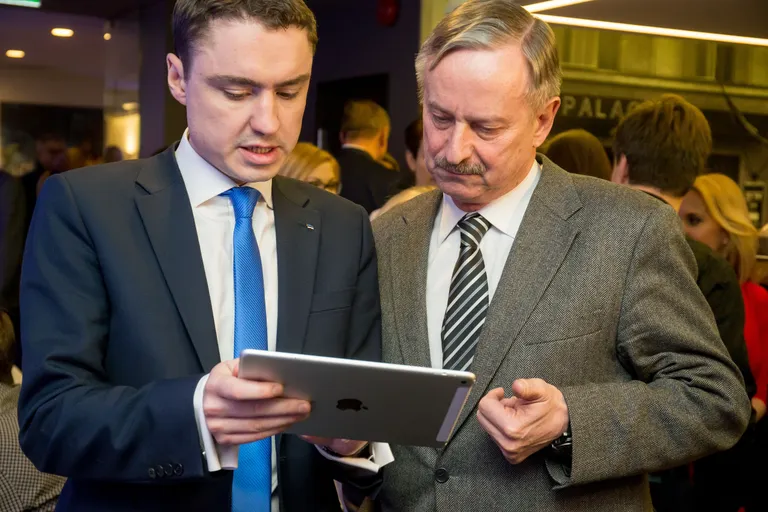 Taavi Rõivas ja Siim Kallas. Foto: Erik Prozes