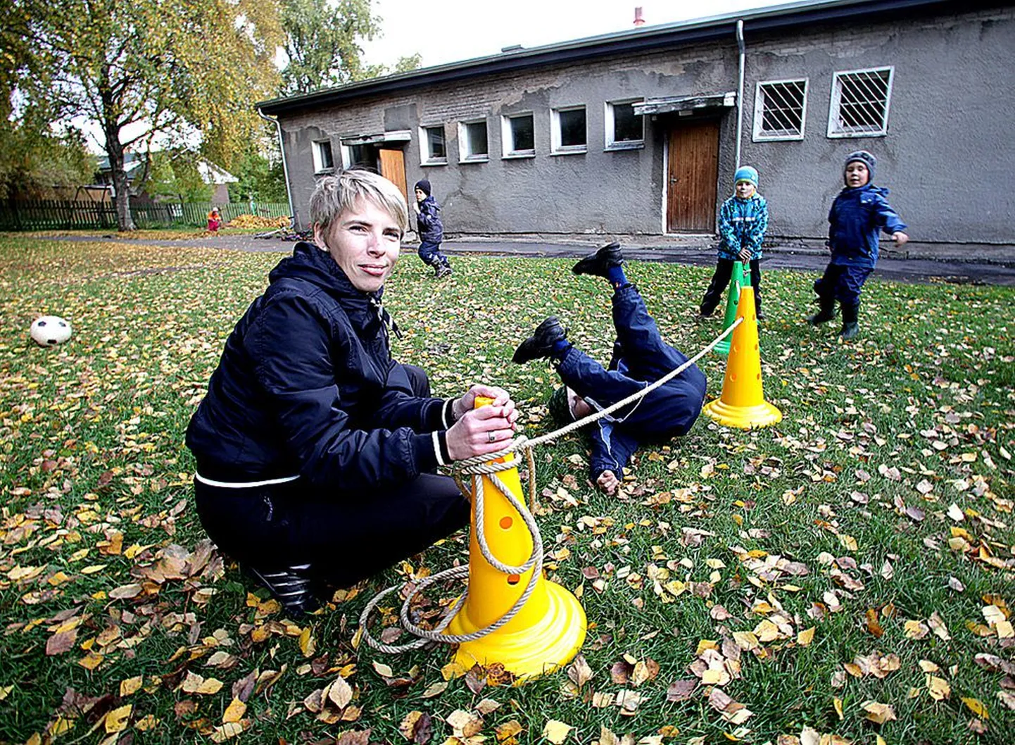 Liikumisõpetaja on hea olla, sest sporditundi tulevad kõik lapsed hea meelega, arvab Tiina Kivisalu.