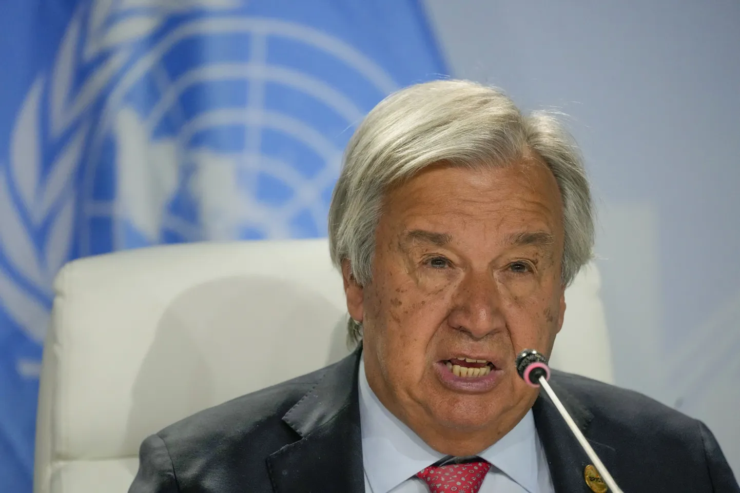 ÜRO peasekretär Antonio Guterres eelmisel aastal BRICSi tippkohtumisel Lõuna-Aafrika Vabariigis Johannesburgis.