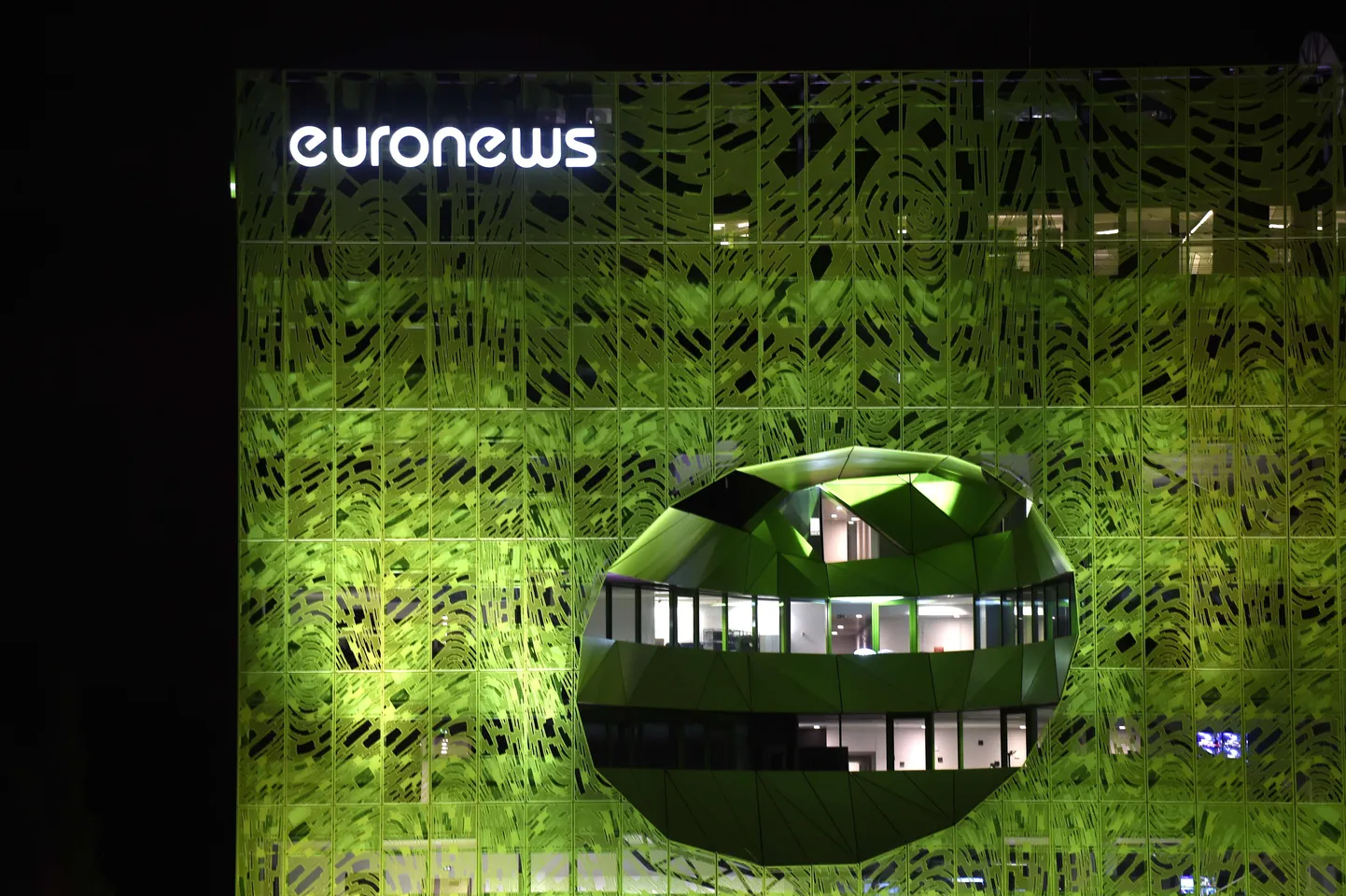 Euronewsi peakorter Prantsusmaal Lyonis.