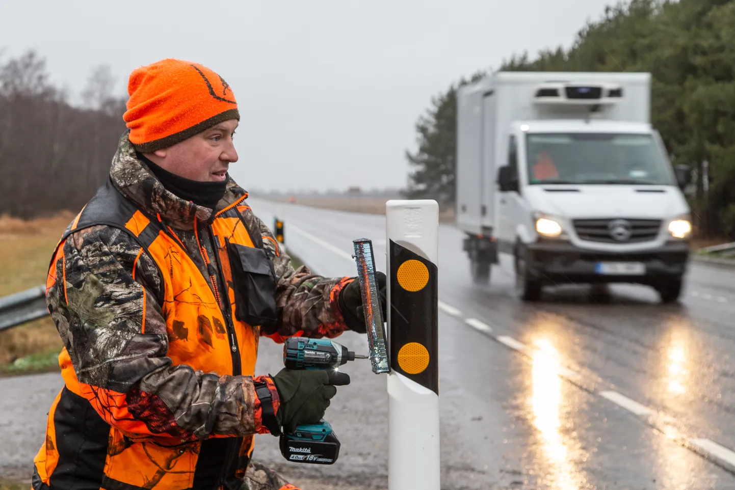 Kaks aastat tagasi kahele teelõigule pandud ulukireflektorid on hästi toiminud: seal pole juhtunud ühtki metslooma põhjustatud liiklusõnnetust.