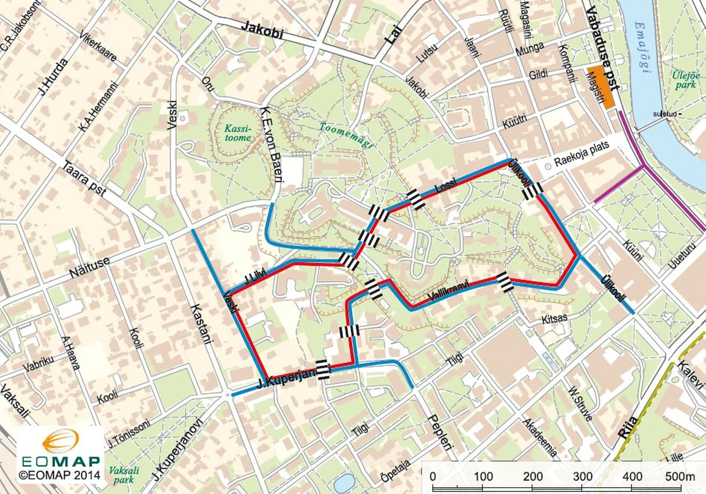 Ralli liiklusskeem.