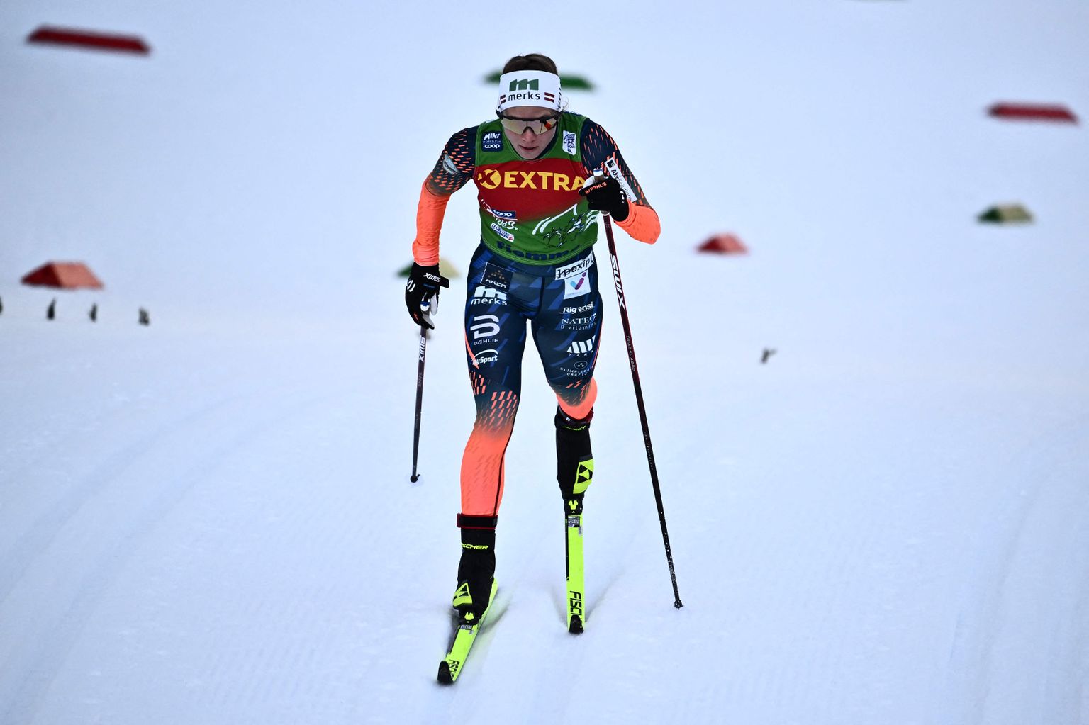 Latvijas distanču slēpotāja Patrīcija Eiduka.
