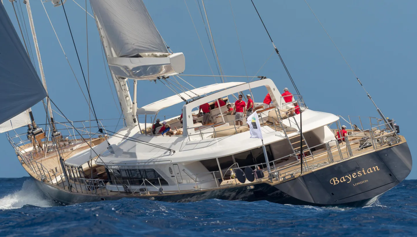 Itaalia jahtide ehitamise firma Perini Navi avaldatud dateerimata foto Bayesianist, mis uppus 19. augustil 2024 Itaalias Sitsiilia saare juures tormis.