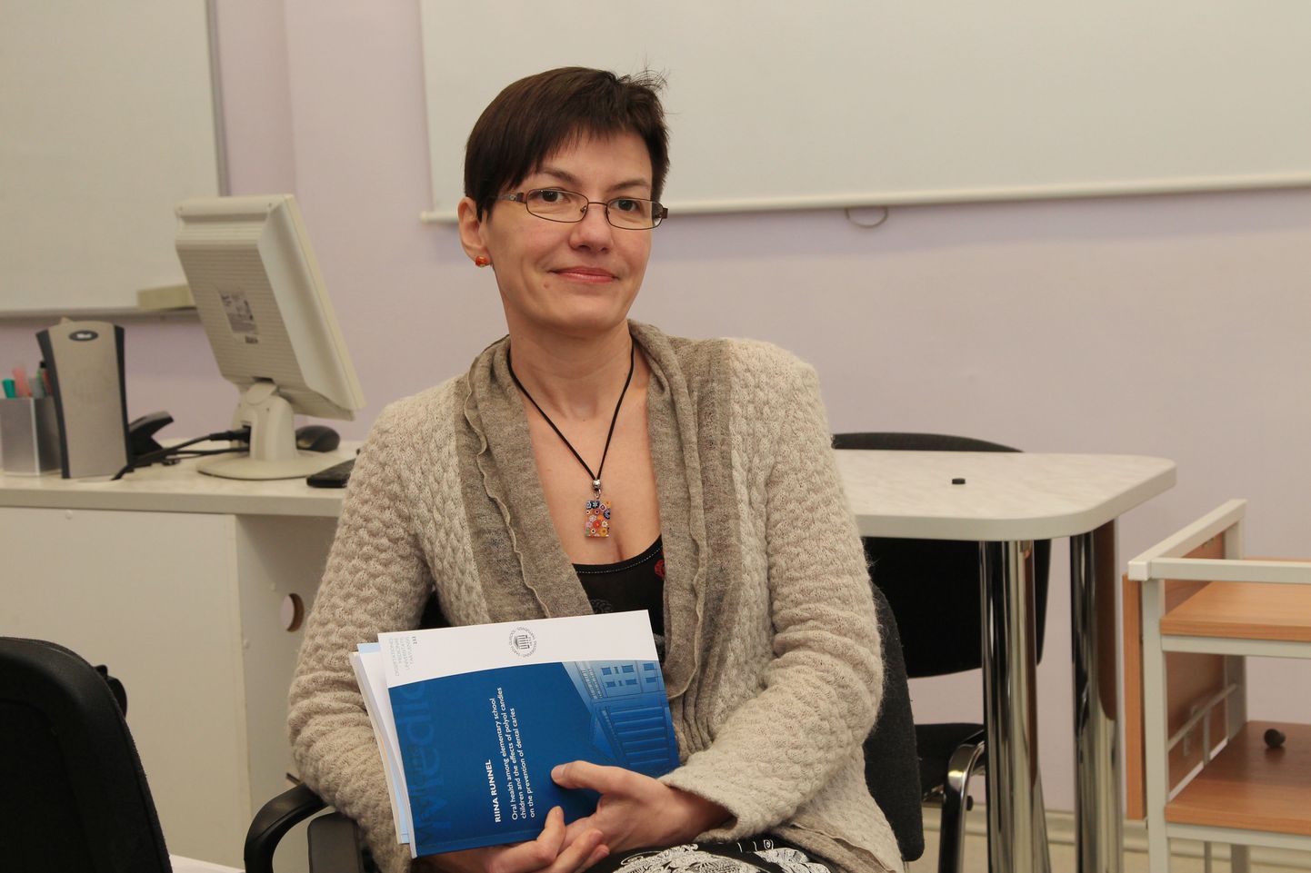 Tartu Ülikooli arstiteaduskonna stomatoloogia kliiniku õppetooli suu- ja hambahaiguste assistent Riina Runnel.