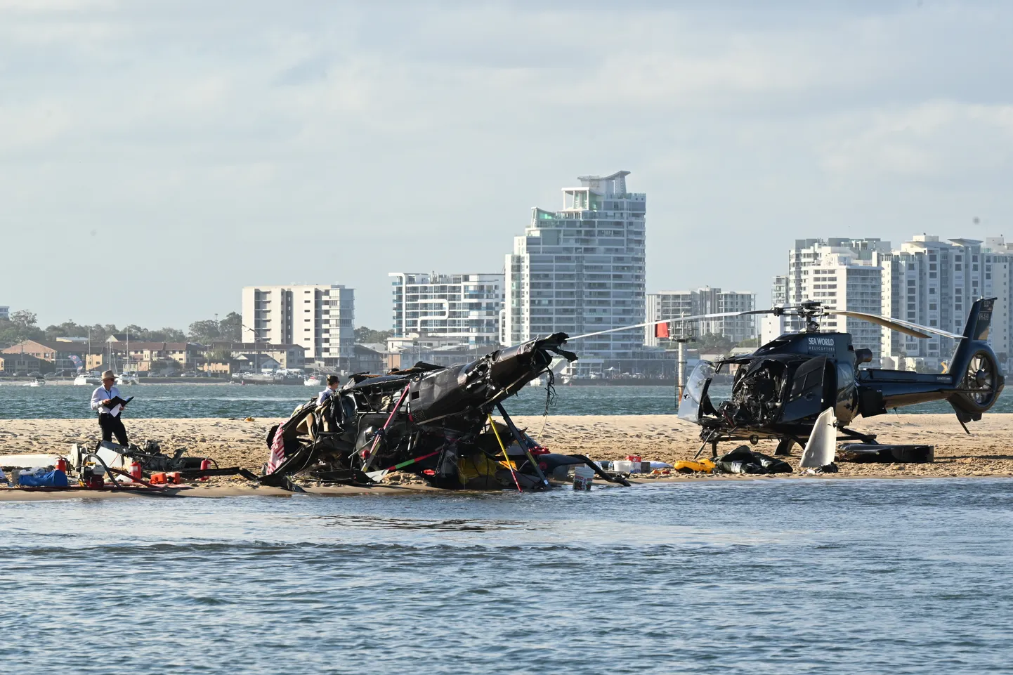 Helikopteru avārija Austrālijā.
