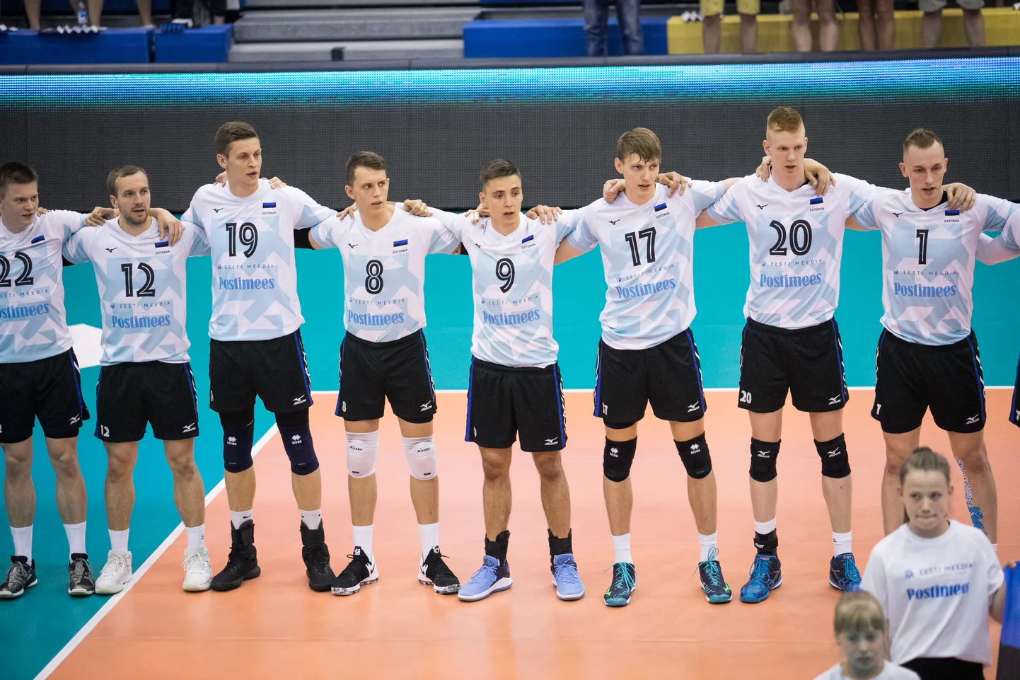 Eesti meeste võrkpallikoondis.