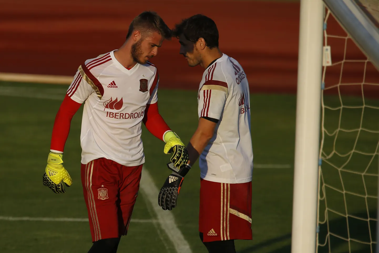 David de Gea (vasakul) ja Iker Casillas.