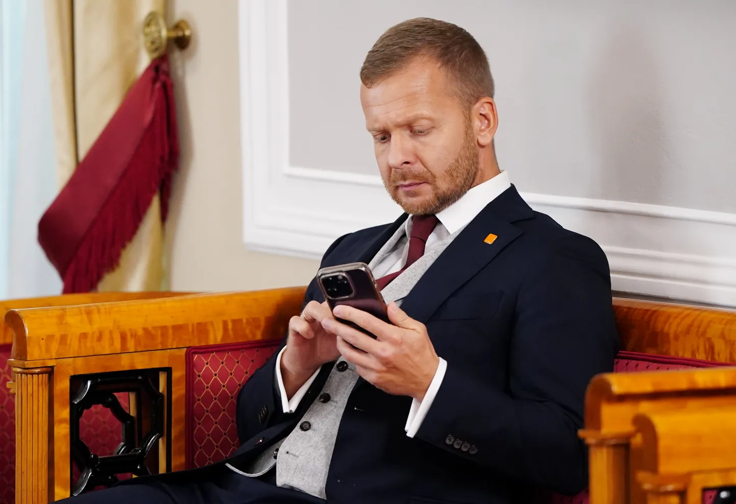 Лидер оппозиционной партии "Стабильности!" Алексей Росликов.