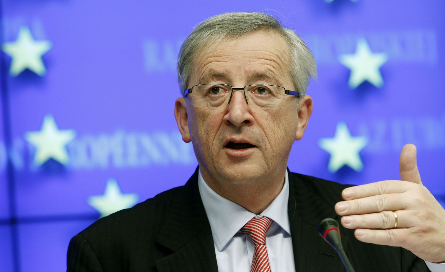 Eurogrupi juht ja Luksemburgi peaminister Jean-Claude Juncker.