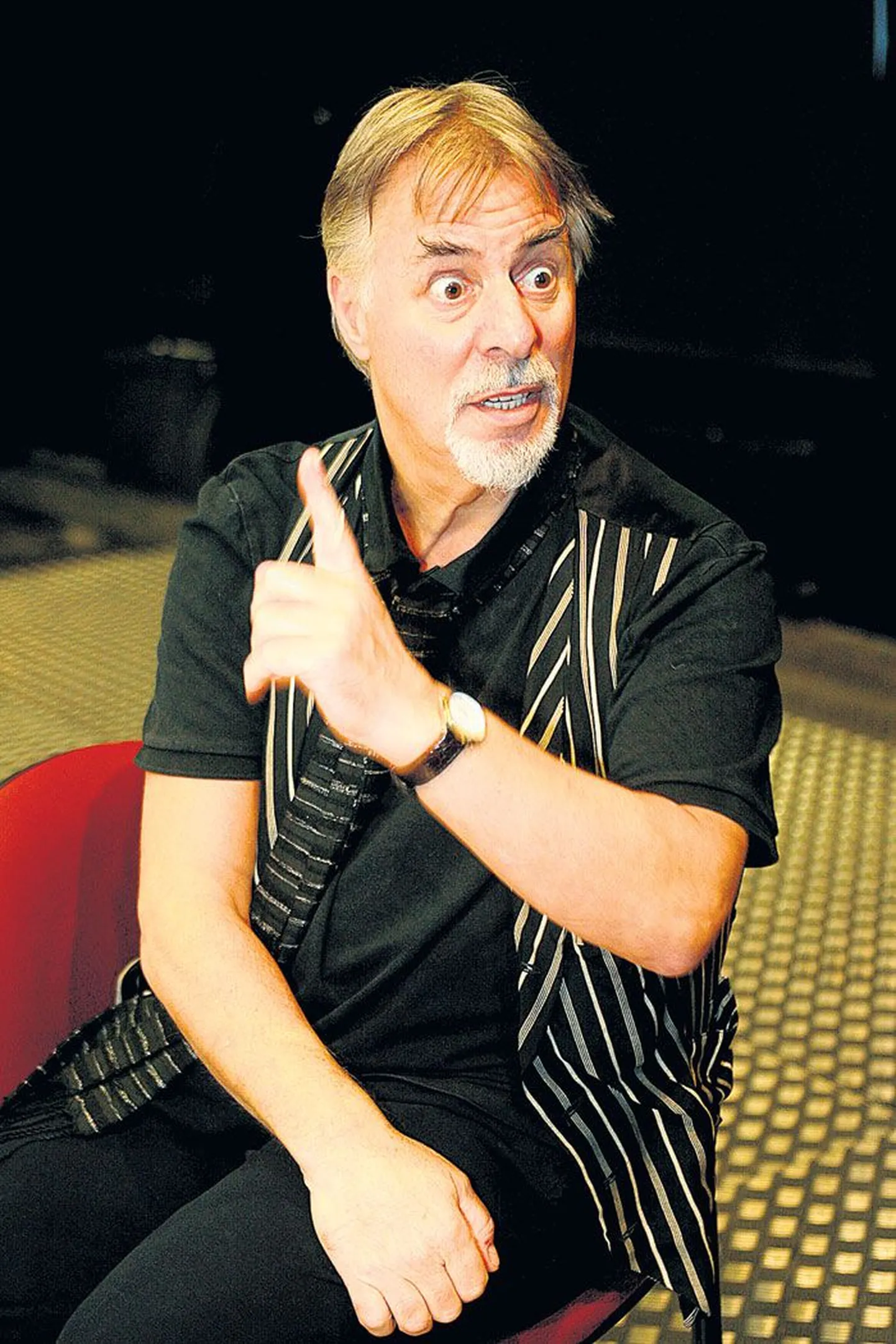«Loo jutustamiseks pole vaja kõiki sõnu, stoori saab ka lihtsamini edasi anda,» võttis Barrie Rutter homme esietenduva «Kuningas Richard Kolmanda» saamise loo kokku.