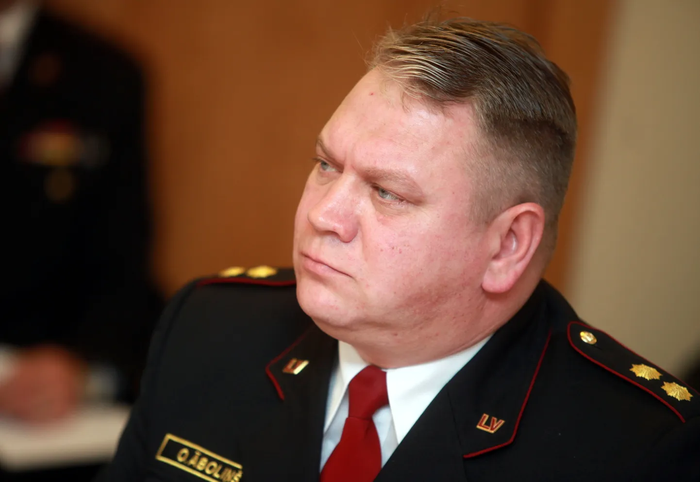 Начальник ГПСС Оскар Аболиньш