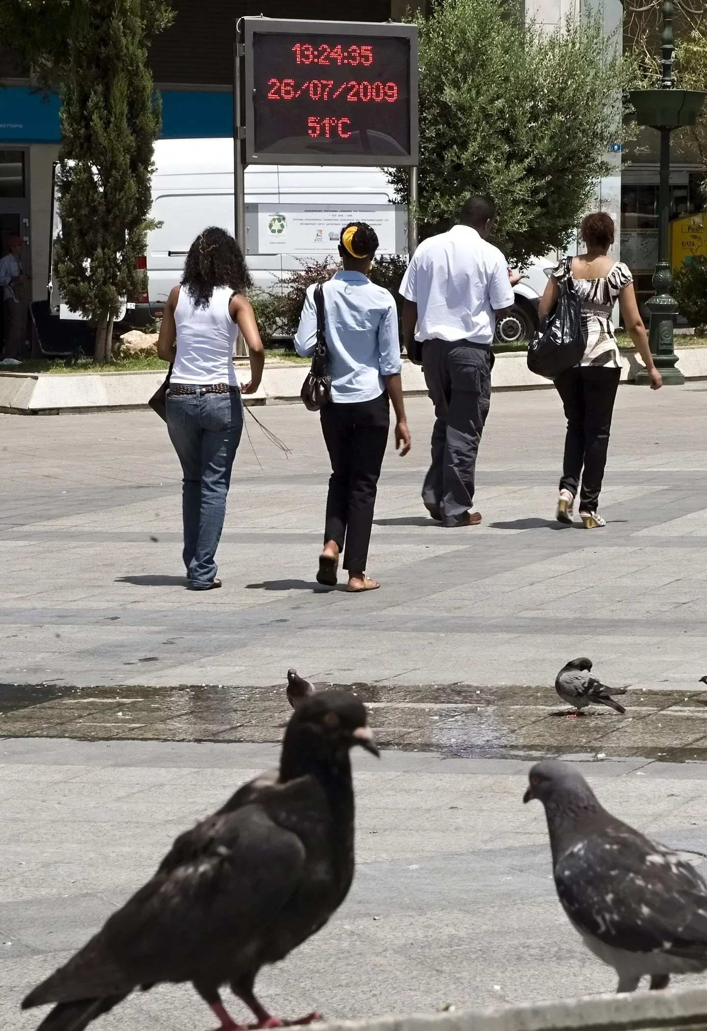 26. juulil oli temperatuur Kreeka pealinnas Ateenas 51 kraadi
