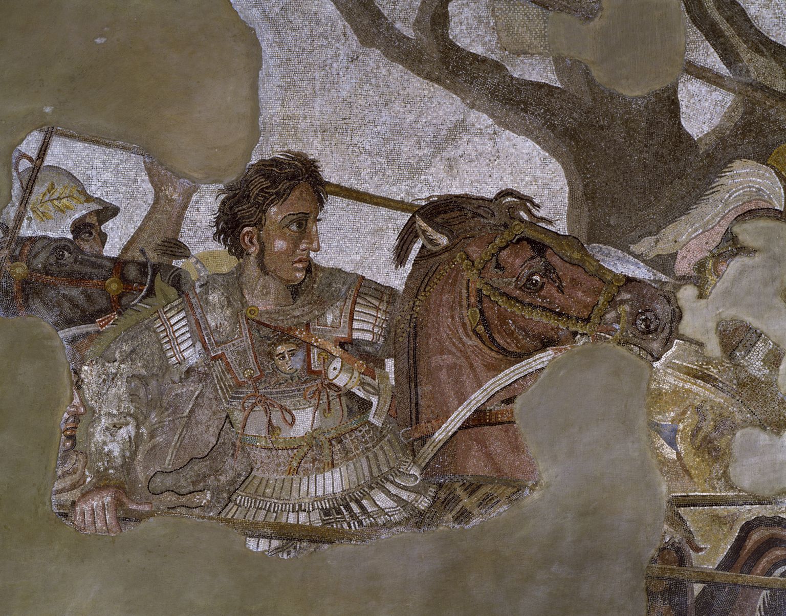 Aleksander Suur Vana-Rooma mosaiigil