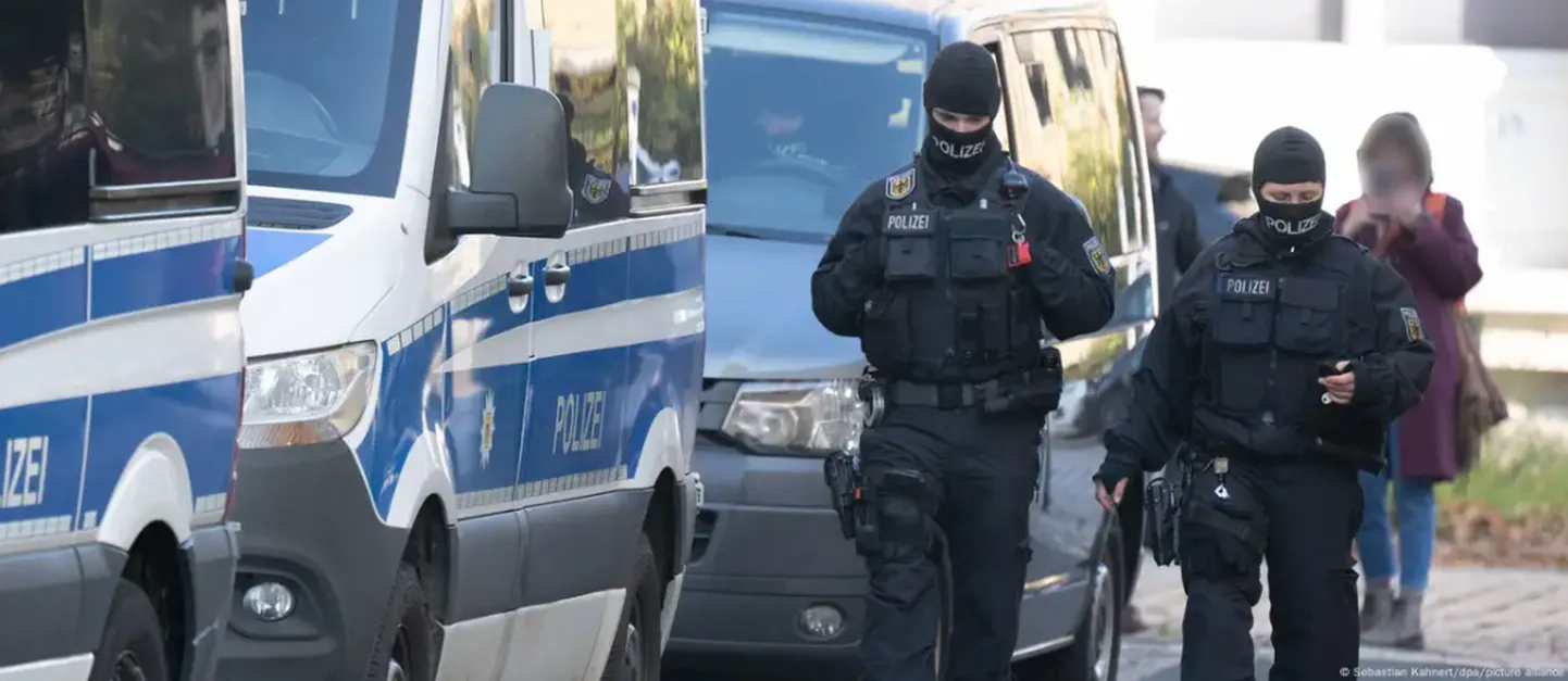 Операция по задержанию правых экстремистов в Германии