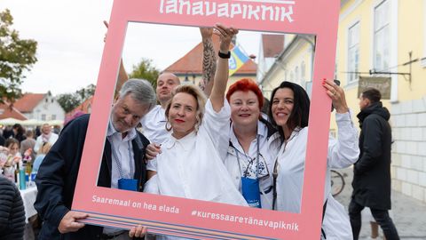 GALERII JA VIDEO ⟩ Mönus simman keset linna ehk Kuressaare tävapiknik