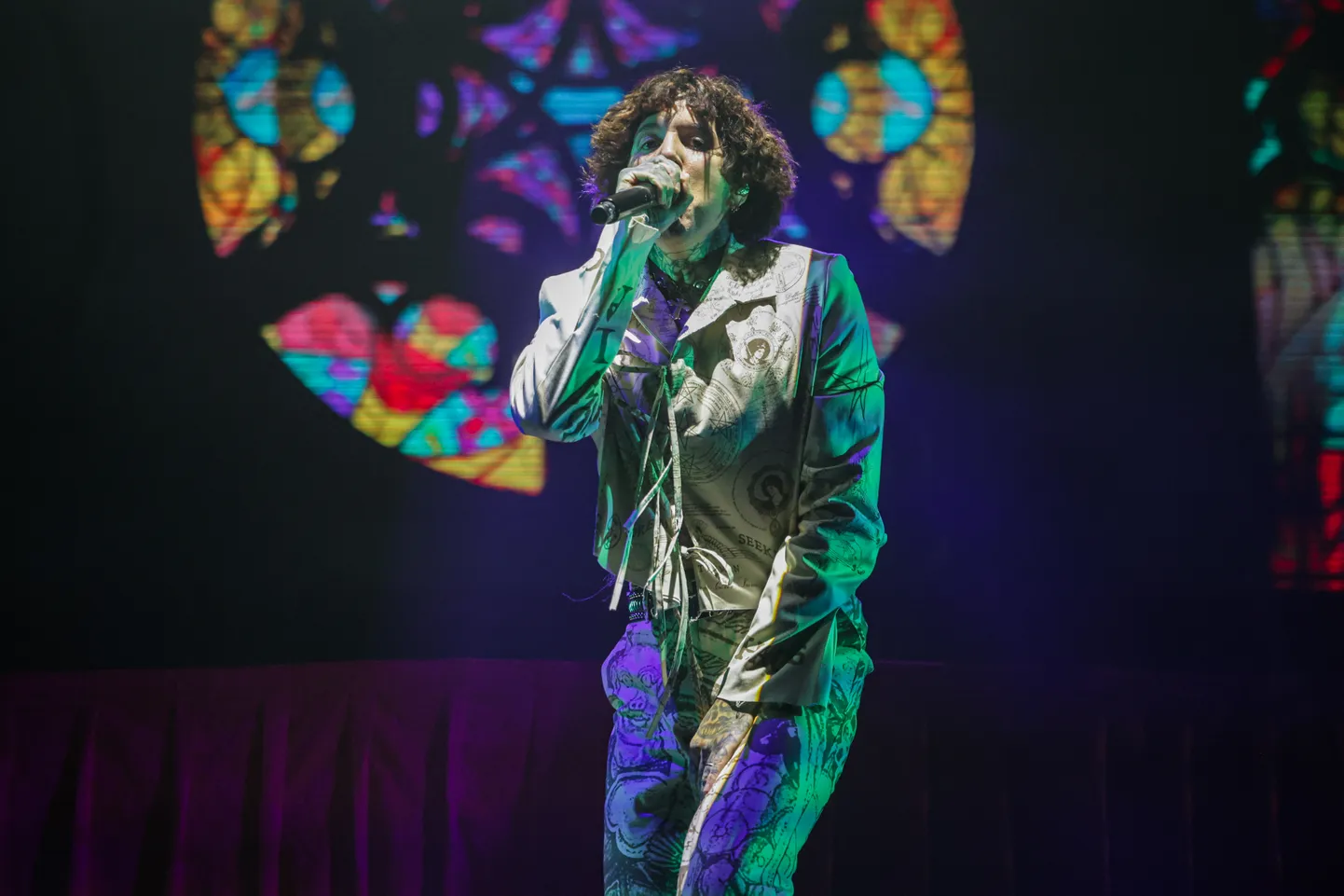 Bring Me The Horizoni laulja Oli Sykes.