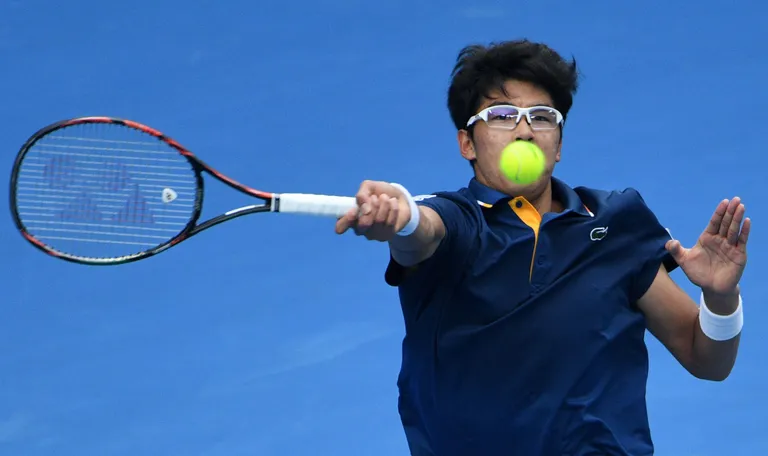 Hyeon Chung jõudis suurturniiril esmakordselt neljandasse ringi. 