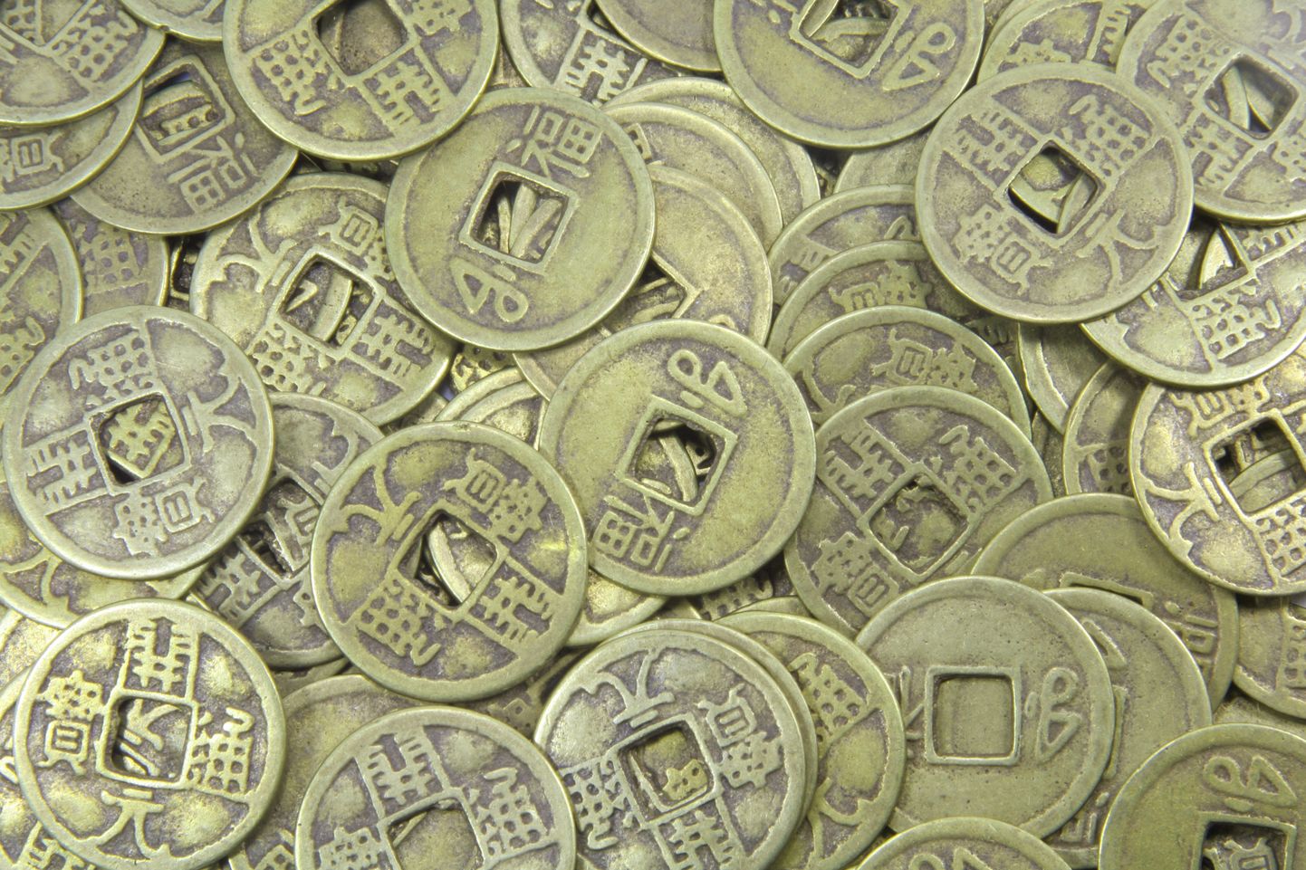 Vanad Aasia mündid. Pilt on illustreeriv