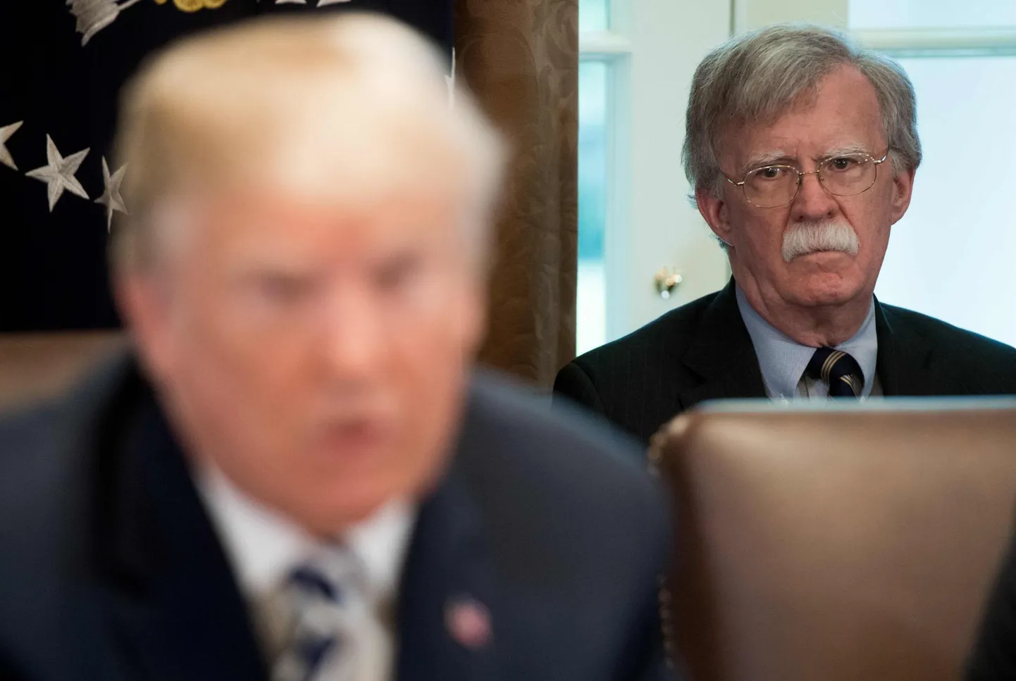 Karmi joonega endine riikliku julgeoleku nõunik John Bolton läks Donald Trumpiga raksu muuhulgas ka Venemaa teemadel.