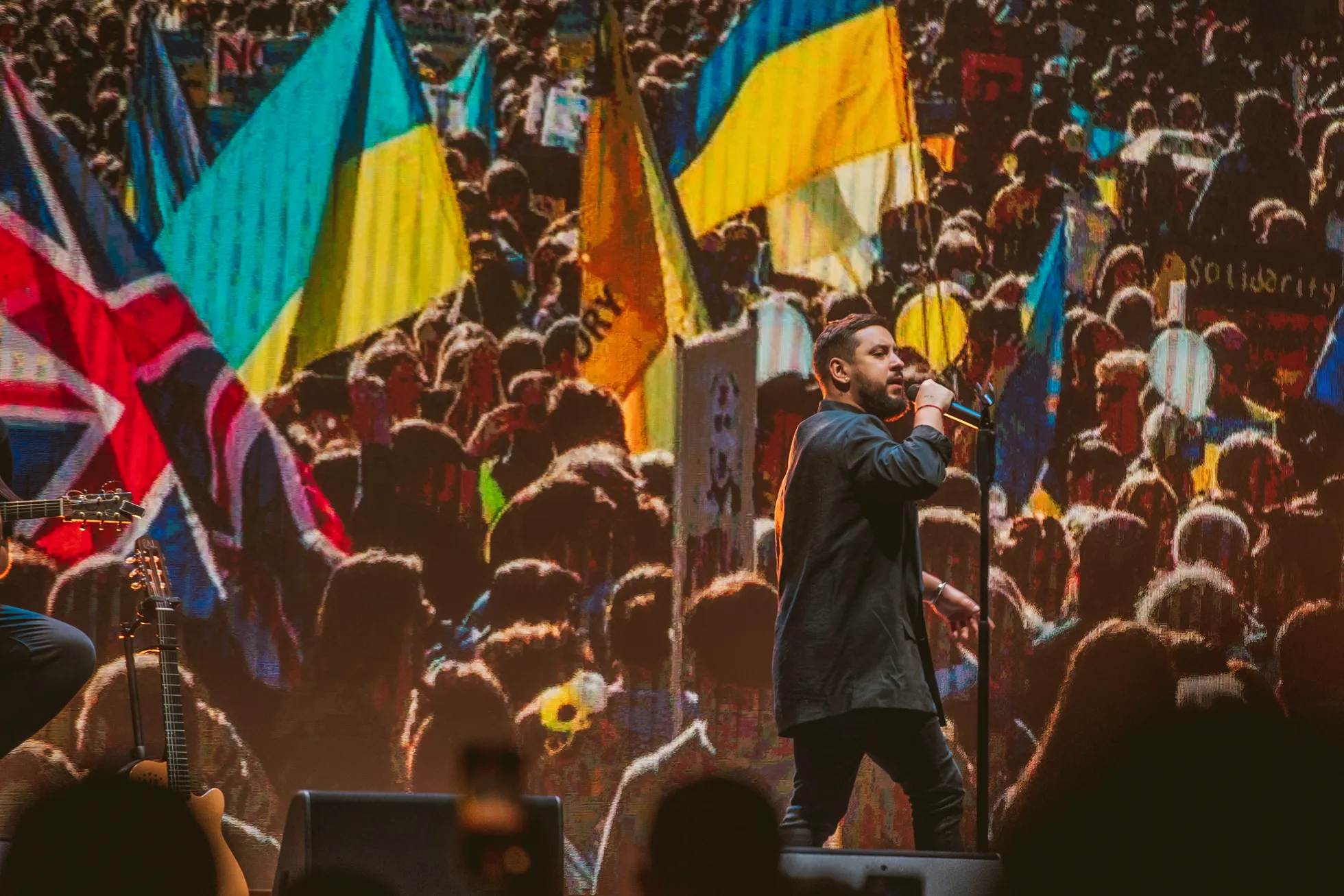 Дмитрий Монатик на благотворительном концерте "Добрый вечер! Мы из Украины", 23.04.2022