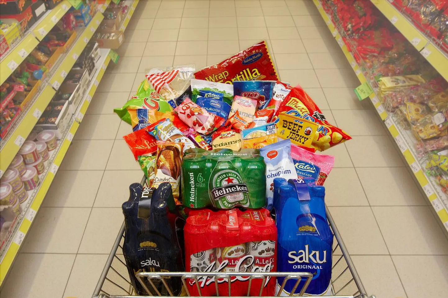 Estiko-Plastaris toodetavad pakendid.