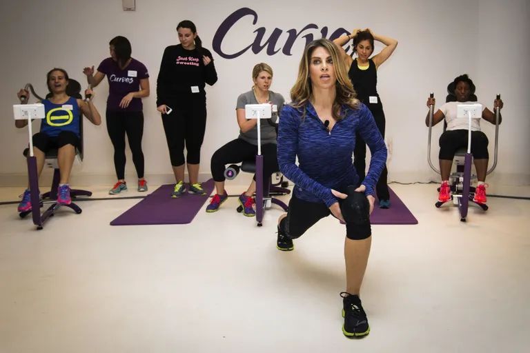 Jillian Michaels trenni andmas. (Reuters)