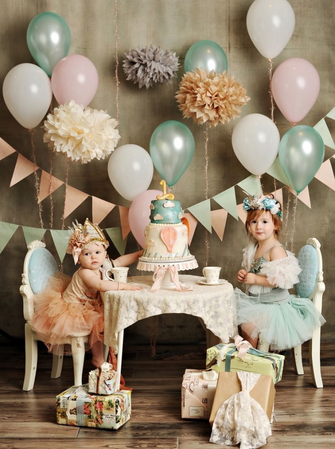 Как украсить комнату на день рождения ребенка 1 год. Воздушные шарики Харьков