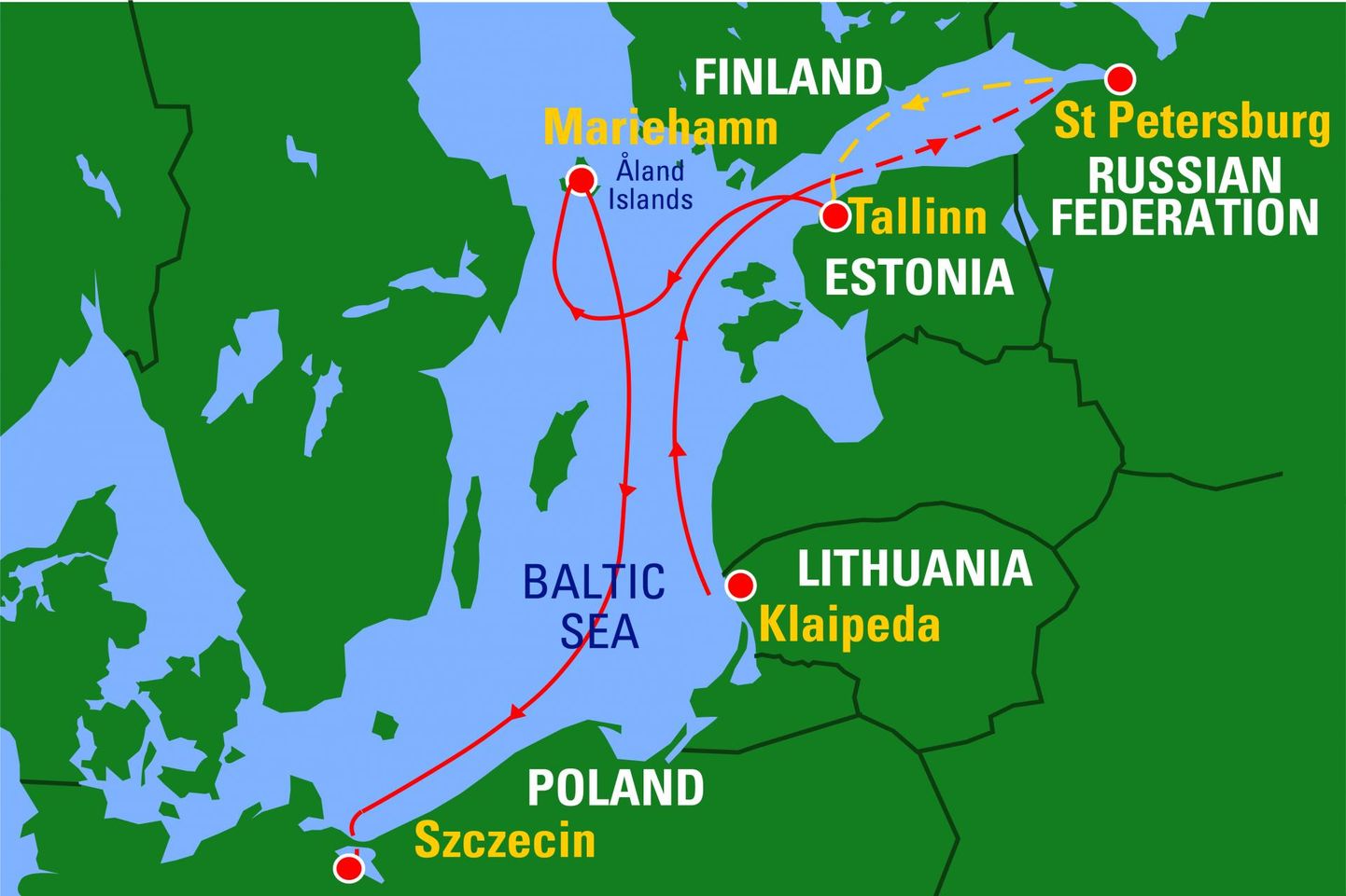 Tall Ship Race’i teekond toob 2021. aastal regati ka Tallinna.