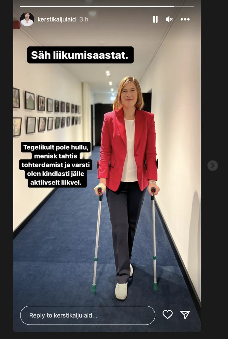 Kersti Kaljulaid.