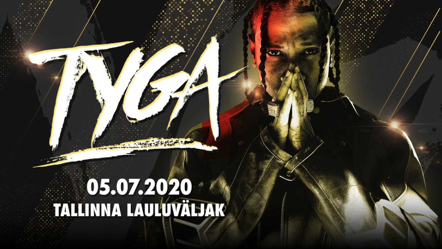 5. juulil esineb Tallinnas Lauluväljakul suurejoonelise sõuga viimase kümnendi kuumimaid hip-hop artiste Tyga.