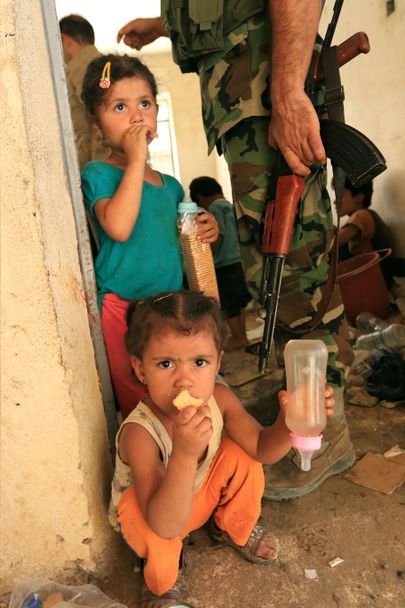 ISISe terroristide lapsed. Fotod: ARI JALAL/REUTERS/Scanpix