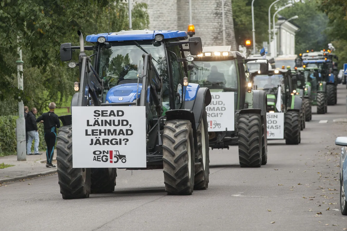Kriis põllumajanduses sundis mullu sügisel põllumehi ka Toompeale meelt avaldama.