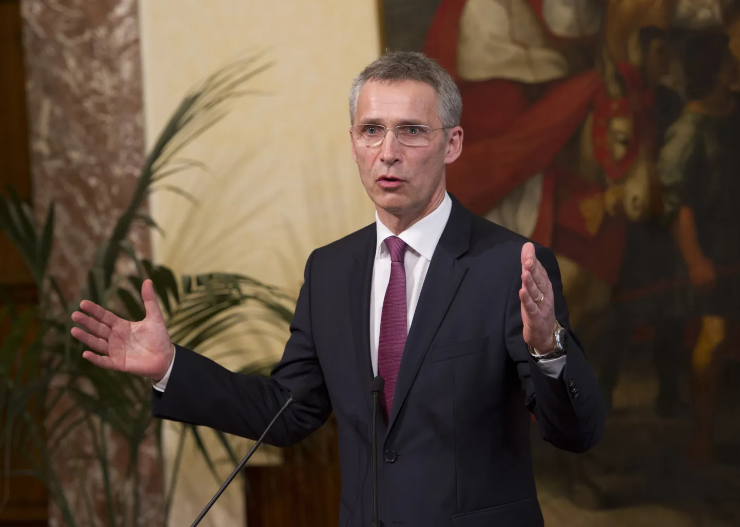 NATO peasekretär Jens Stoltenberg.