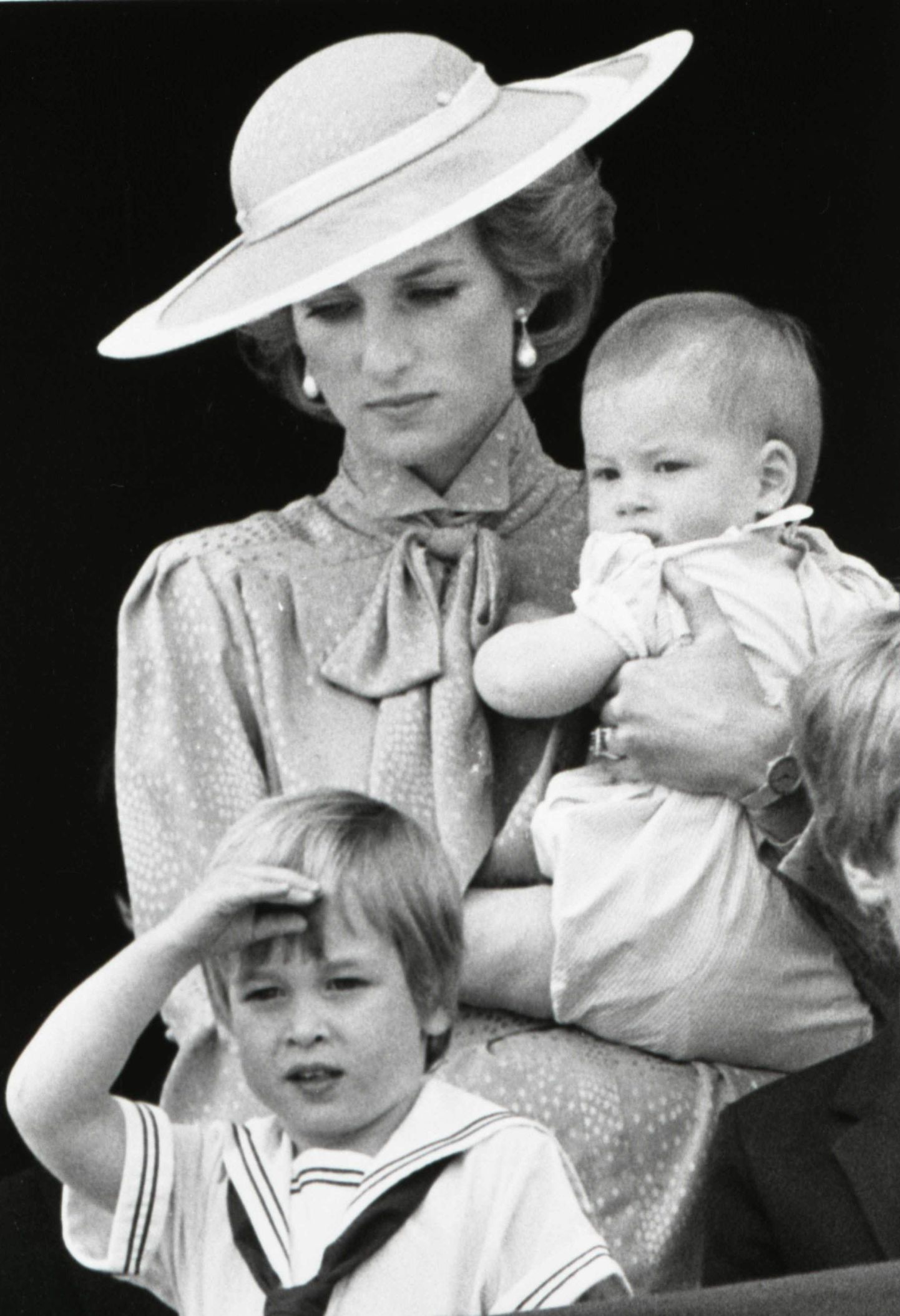 Printsess Diana prints Williami ja  Harryga.