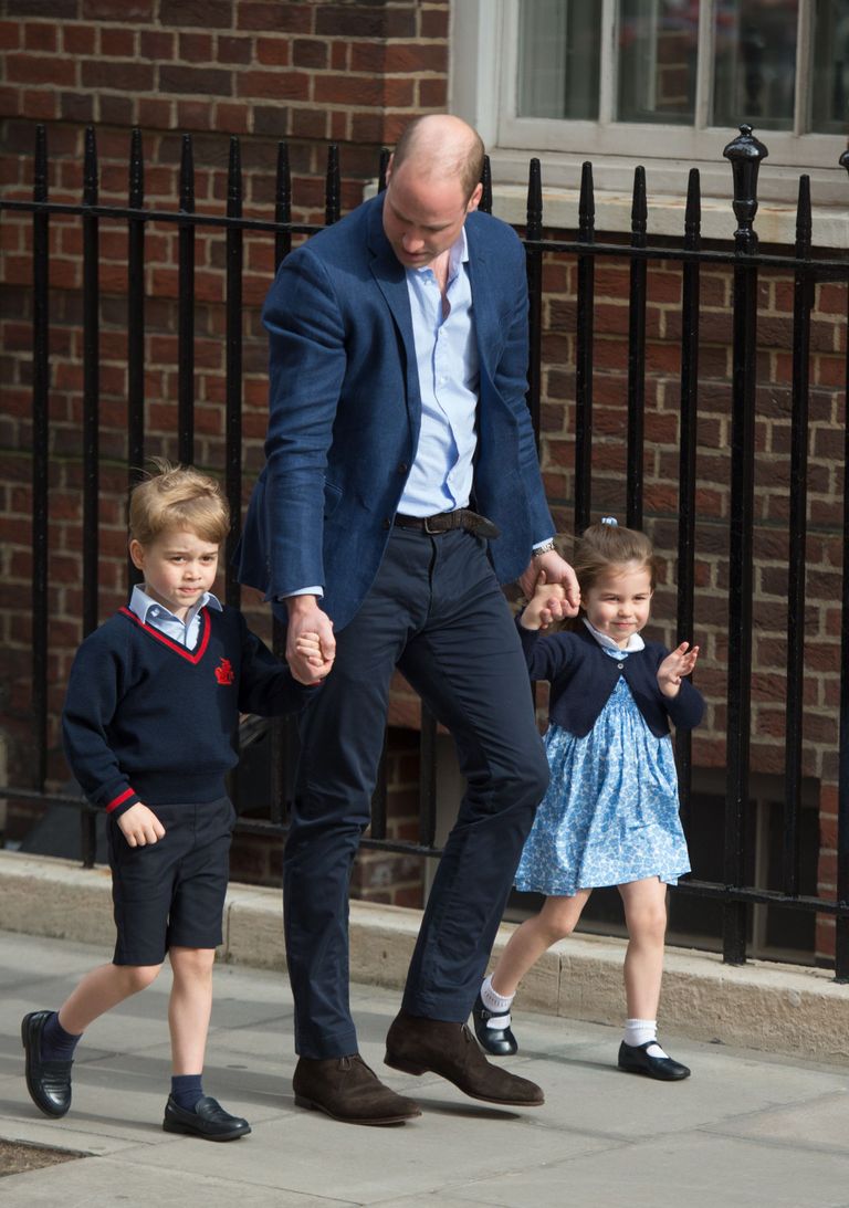 Prints William ja ta lapsed, prints George ja printsess Charlotte