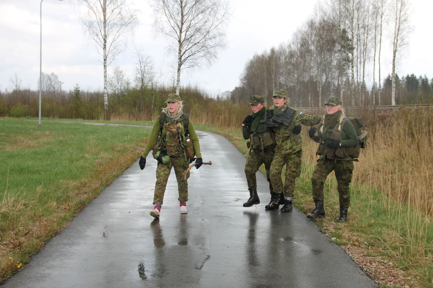Vesine maastik ja pidev taevast alla langev vesi tegid kõige rohkem liiga jalgadele. Nii mõnelgi võistlejal tuli rinda pista ohtrate villidega.