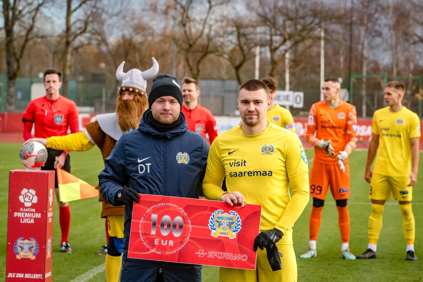 FC Kuressaare oktoobrikuu parim mängija on Gleb Pevtsov