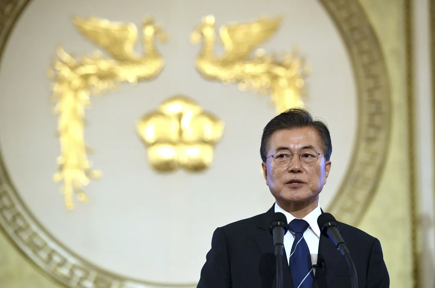 Lõuna-Korea president Moon Jae-in.