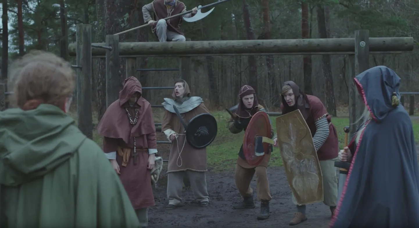 Eesti koomikud filmis «Keti lõpp».