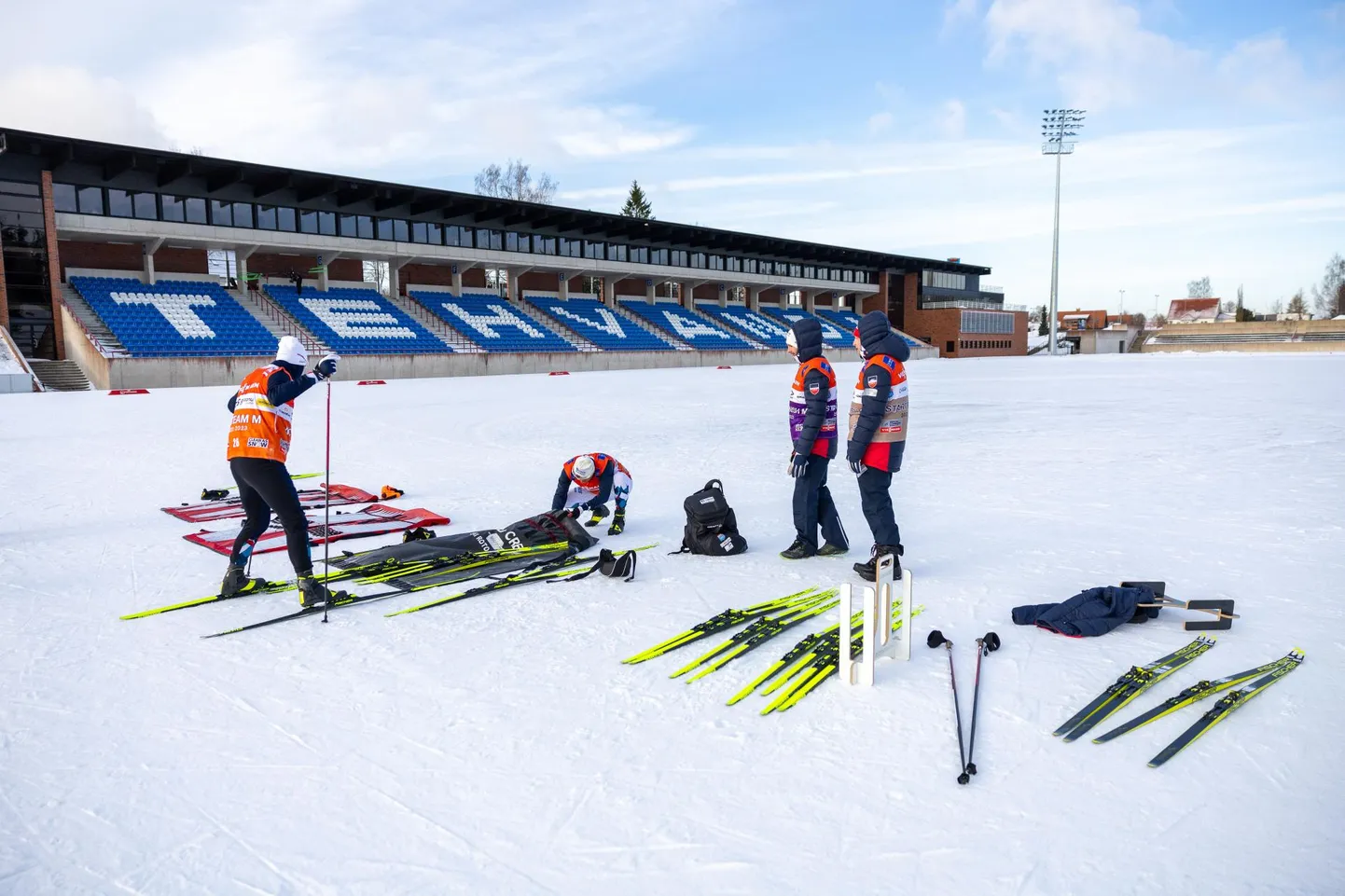 Spordivõistlused meelitavad kokku arvukalt publikut. Foto pole illustreeriv.