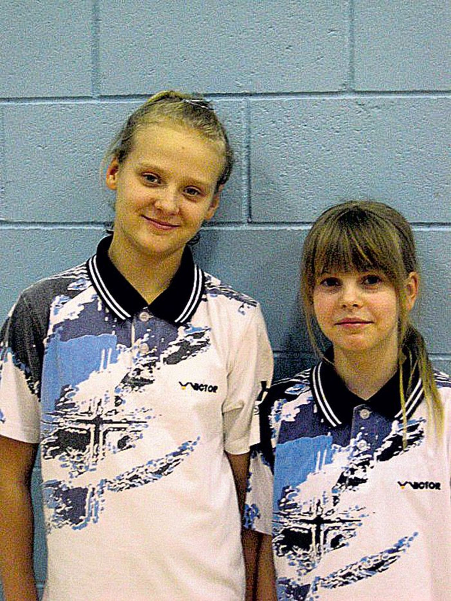 Balti noorte GP 2 etapi 
U –13 klassi kahekordne võit­­ja Kristin Kuuba (vasakul) ja tema paarismängupartner Helina Rüütel (üksikmängu 2. koht).