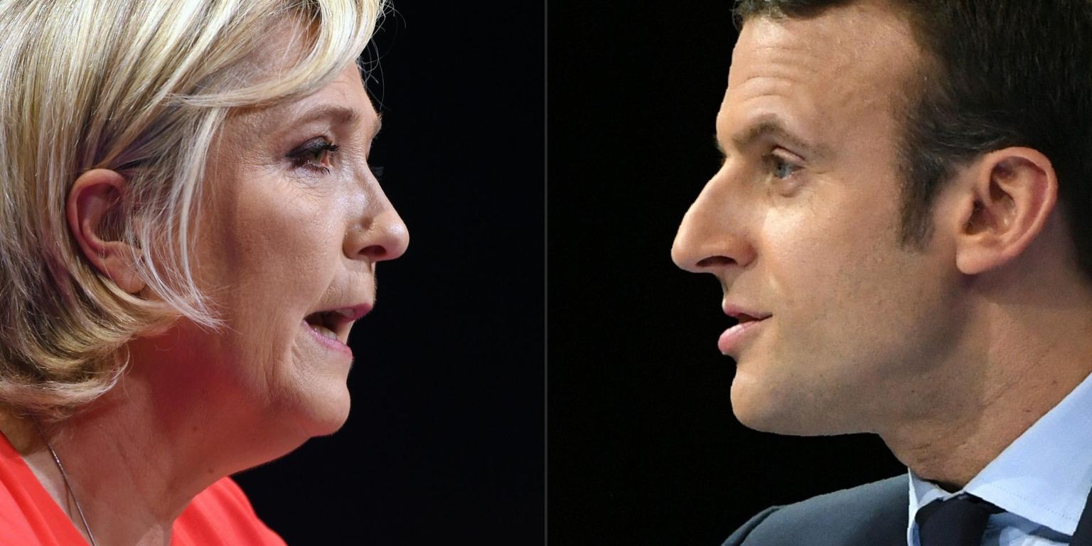Marine Le Peni ja Emmanuel Macroni toetus on praegu võrdne. 