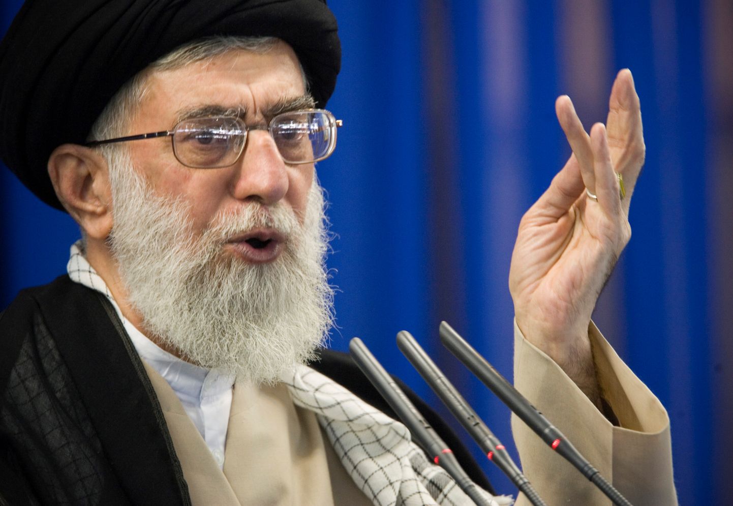 Iraani ülemjuht ajatolla Ali Khamenei.